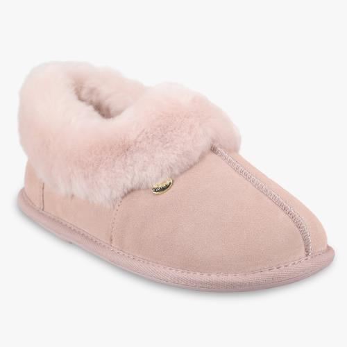 Ladies Classic Sheepskin Slipper  Pink Extra Image 2